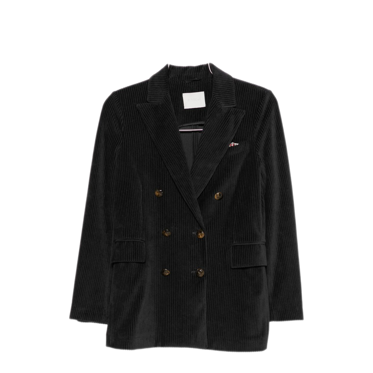 MAYFEYR - Circolo 1901 - Navy Corduroy Double Breasted Jacket - FD40761162