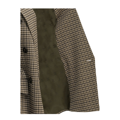 MAYFEYR - Max Mara - Double Breasted Houndstooth Blazer - 2621916091600MXMECCELSO001