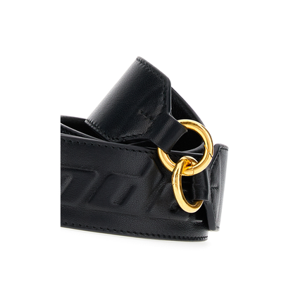 Black Leather Shoulder Bag
