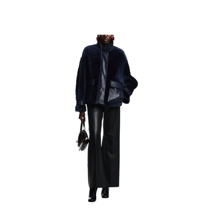 Flared Leg High Waist Trousers