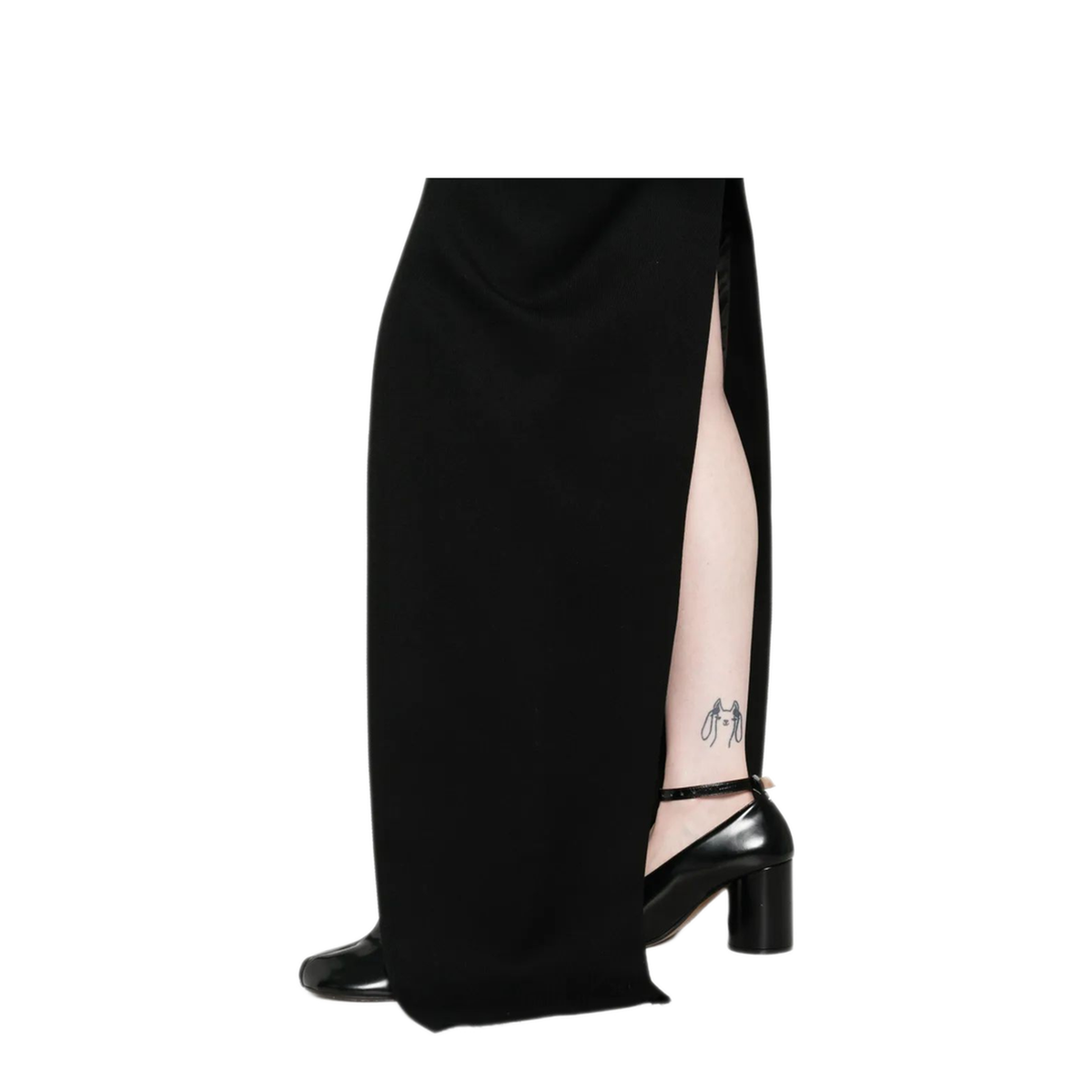 Long Skirt with Center Slits