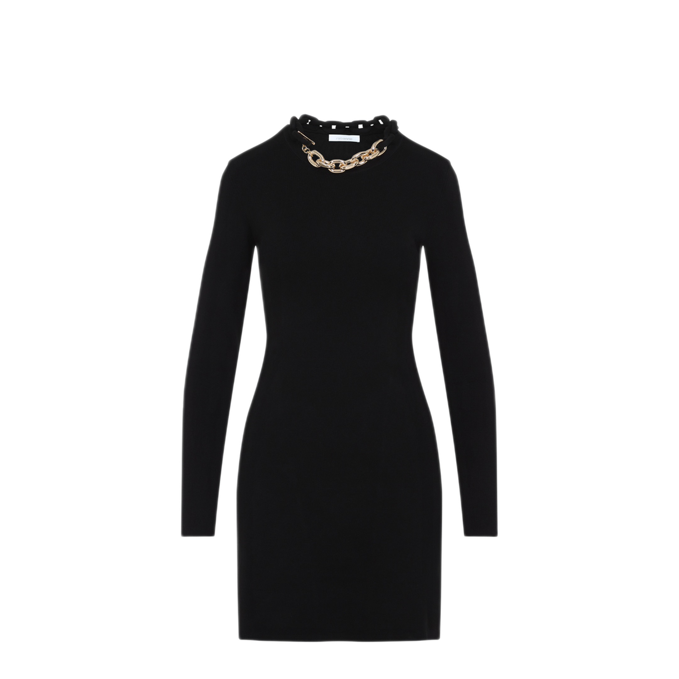 MAYFEYR - RABANNE - Black Silk Mini Dress - 25PMRO066ML0308P001