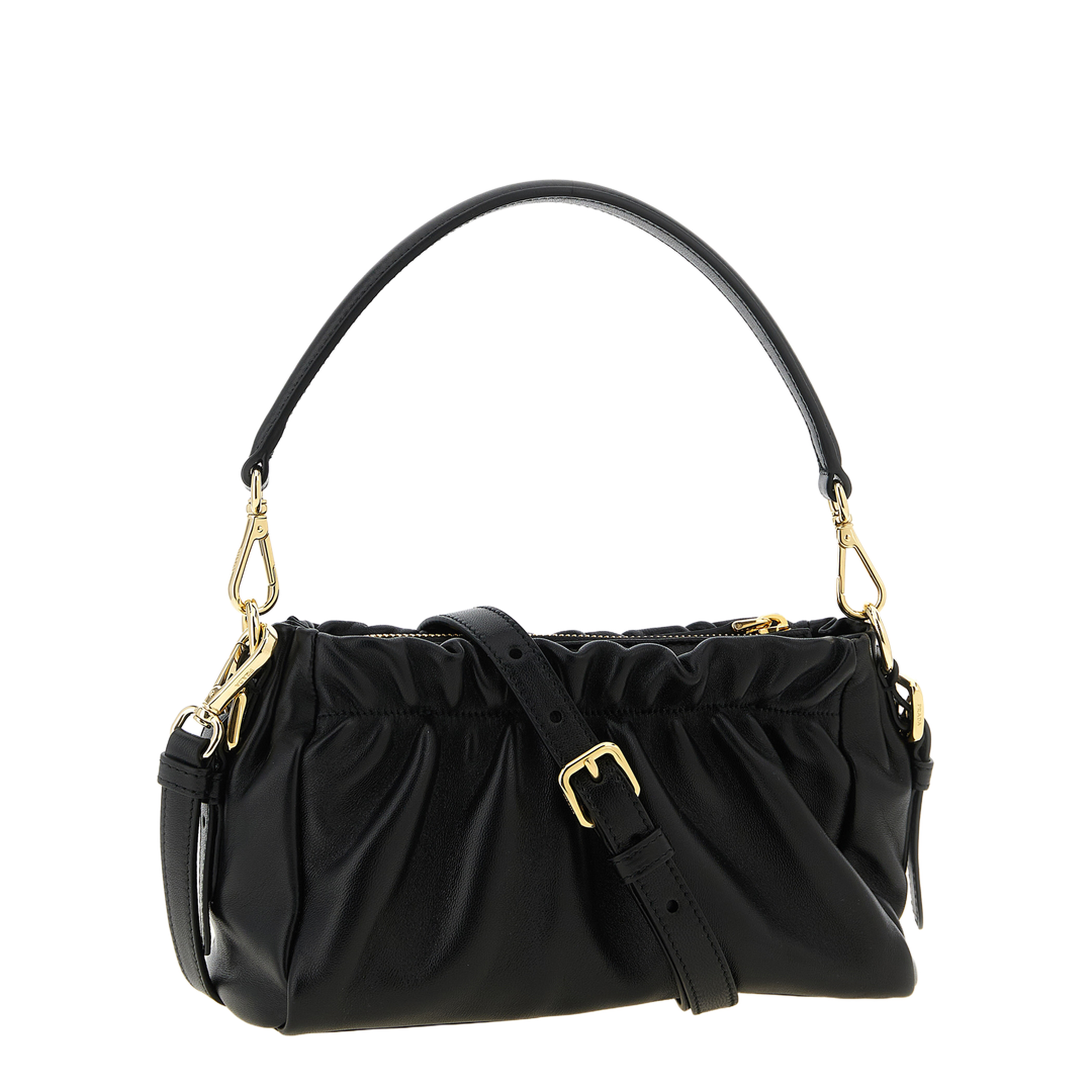 Ruched Shoulder Bag
