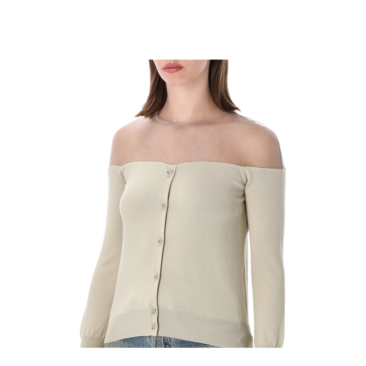 MAYFEYR - Mm6 Maison Margiela - Sweaters Beige - S62HP0043M13273729