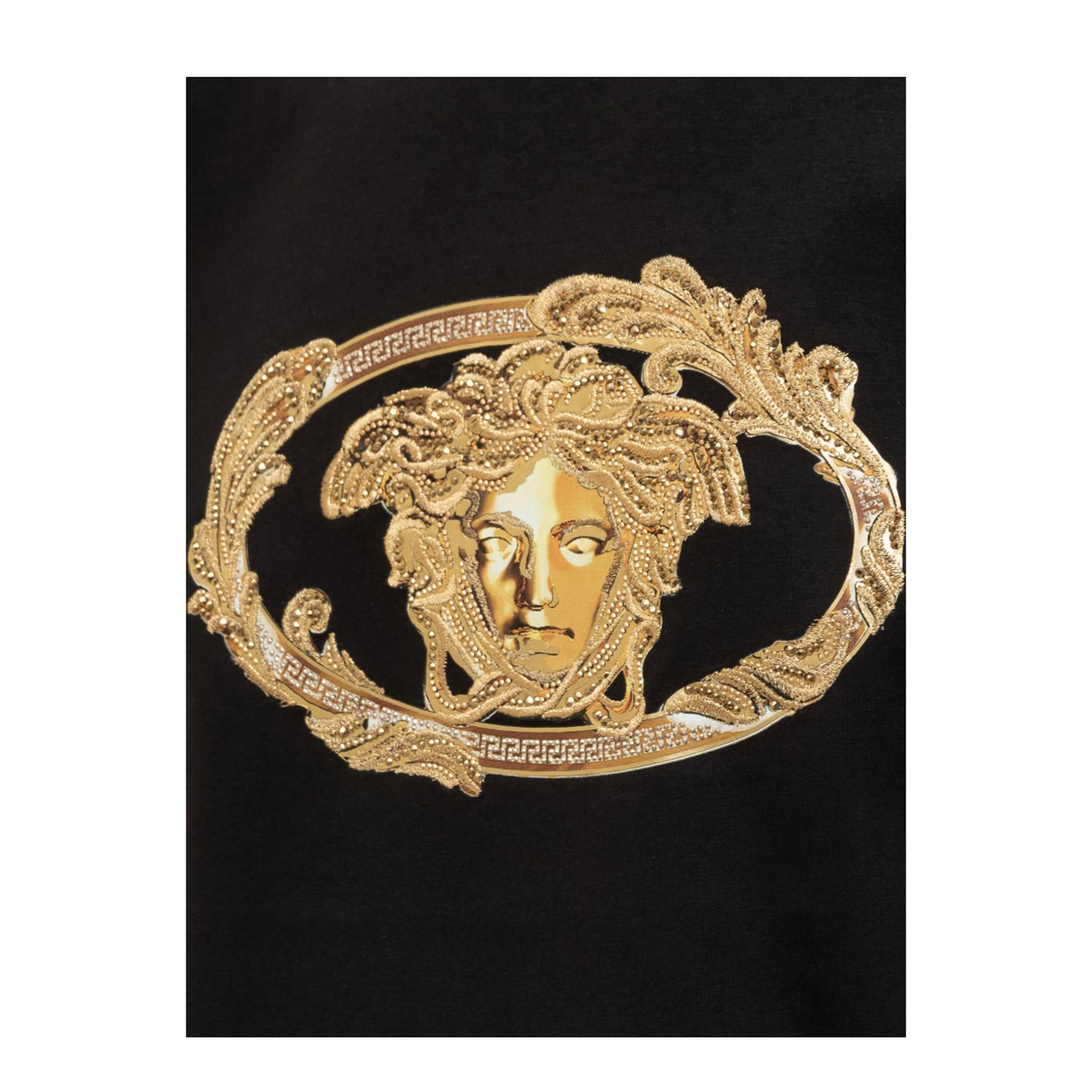 Black T-Shirt With Print