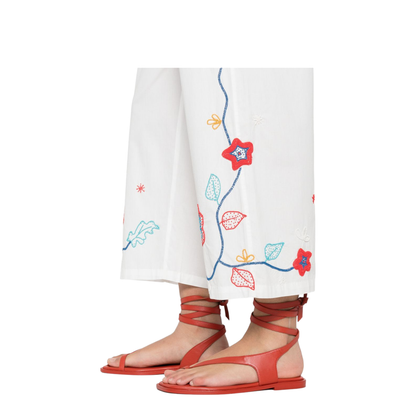 MAYFEYR - Forte Forte - Trousers White - 14848MYPANTSCRYSTAL