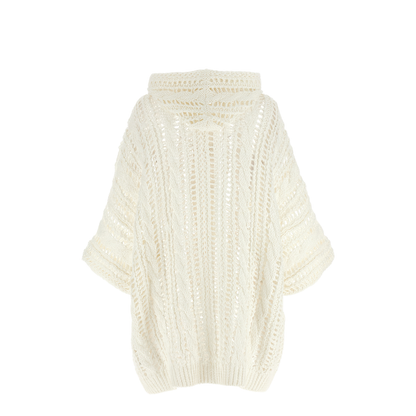 Cable & Mesh Cardigan
