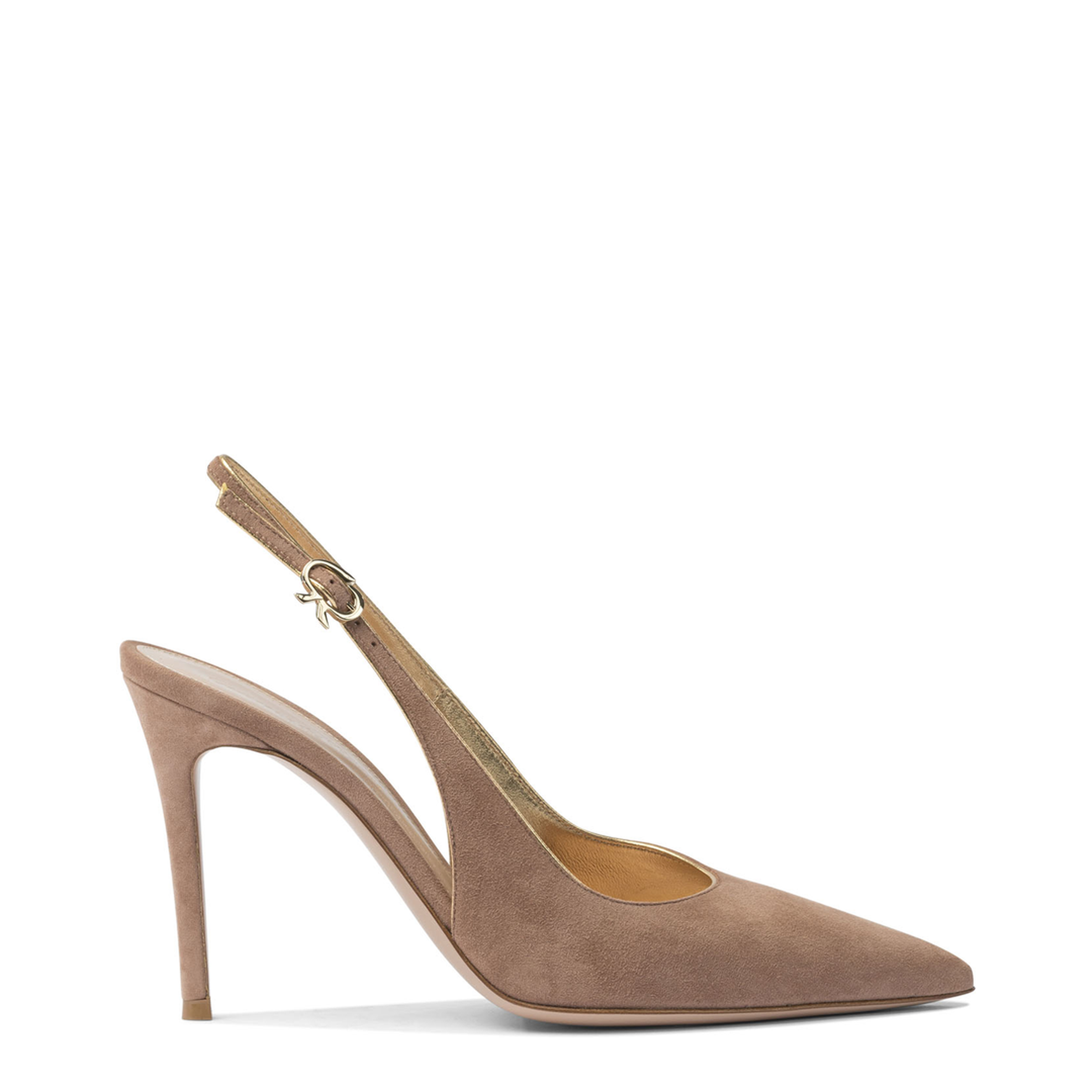 MAYFEYR - Gianvito Rossi - Slingback 100 Mm - G9553295RICPRALINE+MEKONG