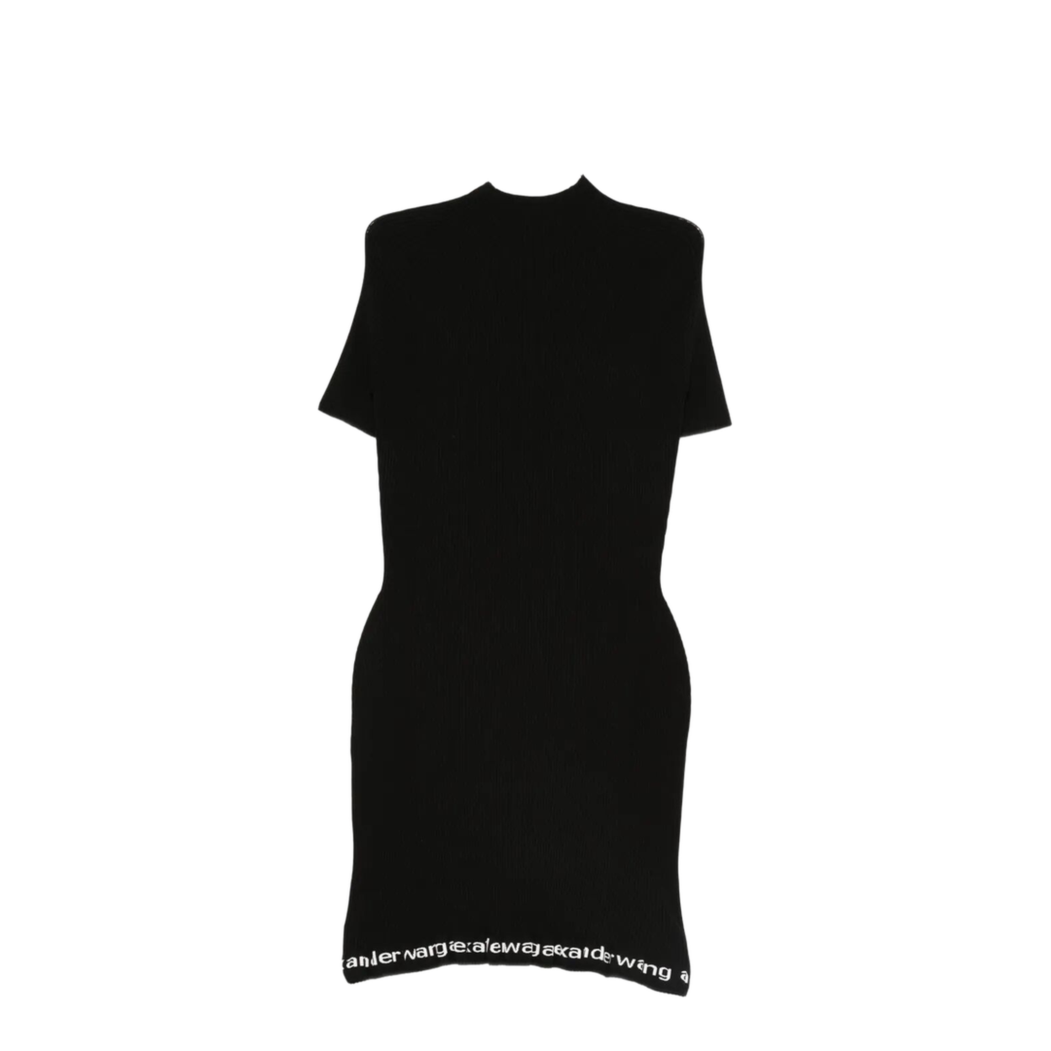 MAYFEYR - Alexander Wang - Ribbed Short-Sleeve Fitted Dress - 4KC1266045