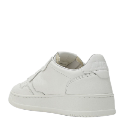 MAYFEYR - Autry - Medalist Low White Goatskin Leather Sneakers - AULWSG10SG10