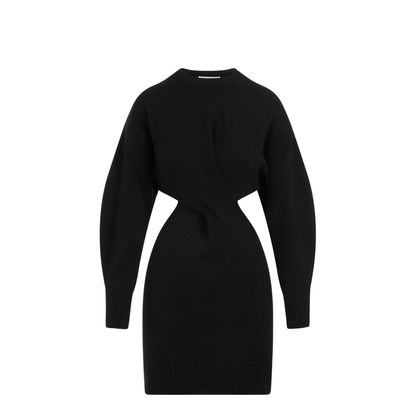 MAYFEYR - Alexander Mcqueen - Wool Mini Dress - 758585Q1A6W