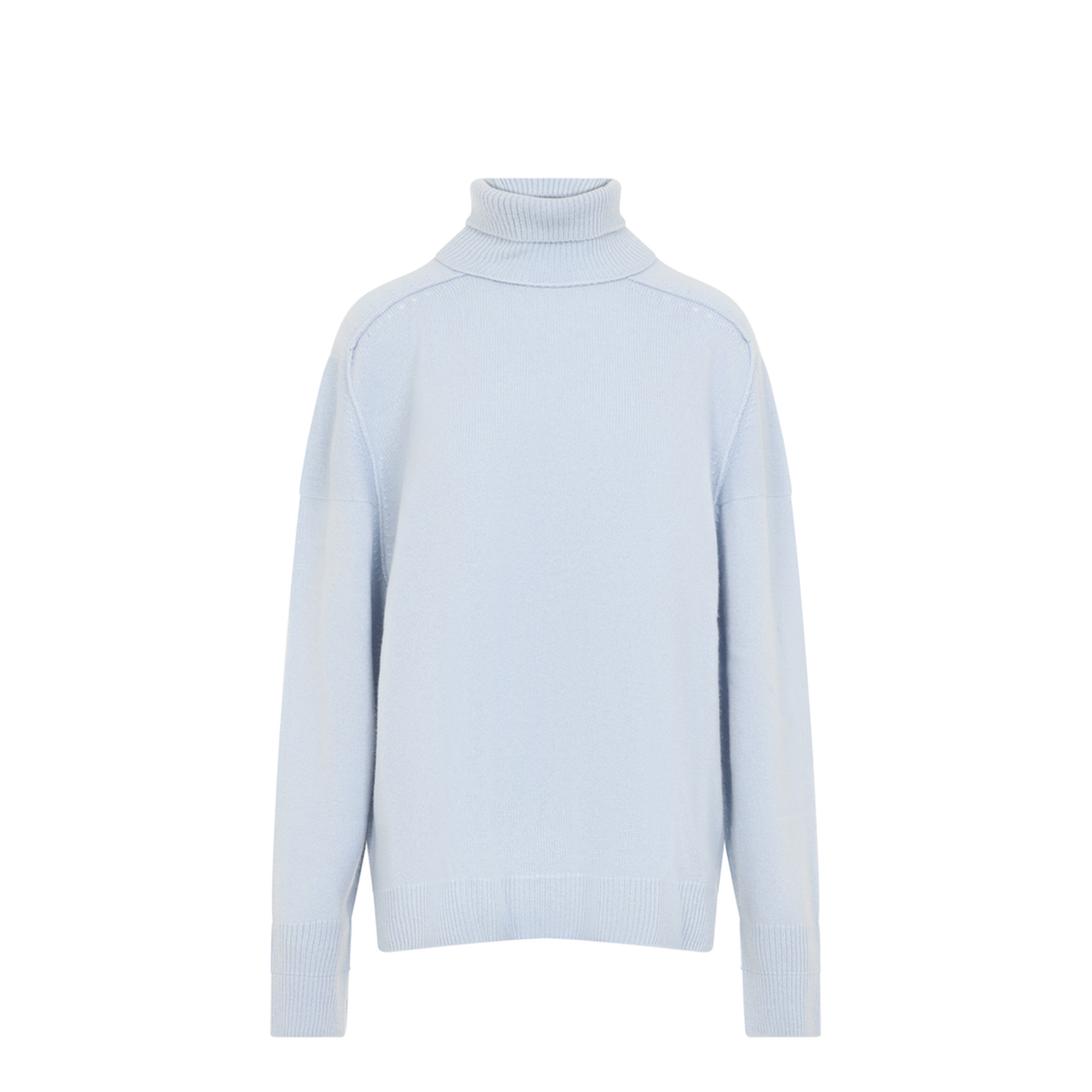 MAYFEYR - CARVEN - Cornflower Roll Neck Jumper - 6262K21179N318