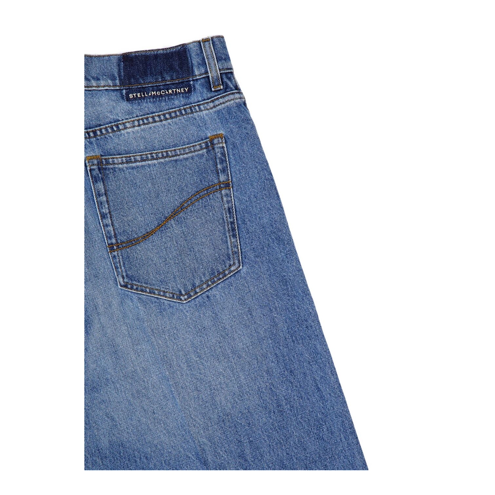 Wide Leg Denim Jeans
