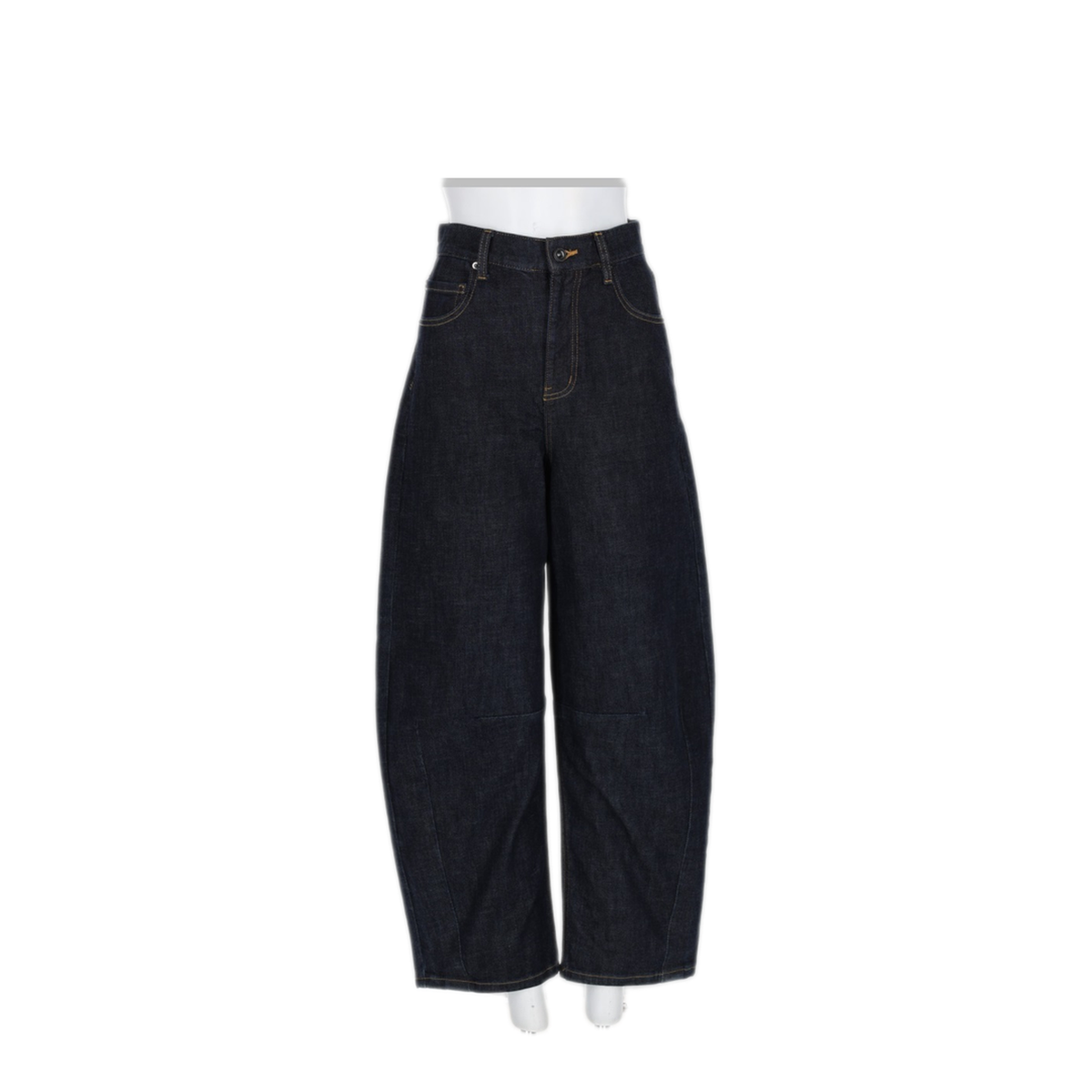 MAYFEYR - Self Portrait - Jeans Dritti In Denim Di Cotone - PF25827PBLBLUE