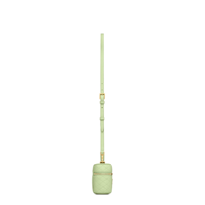 Gaby Small Lambskin Vanity Bag - Misty Jade