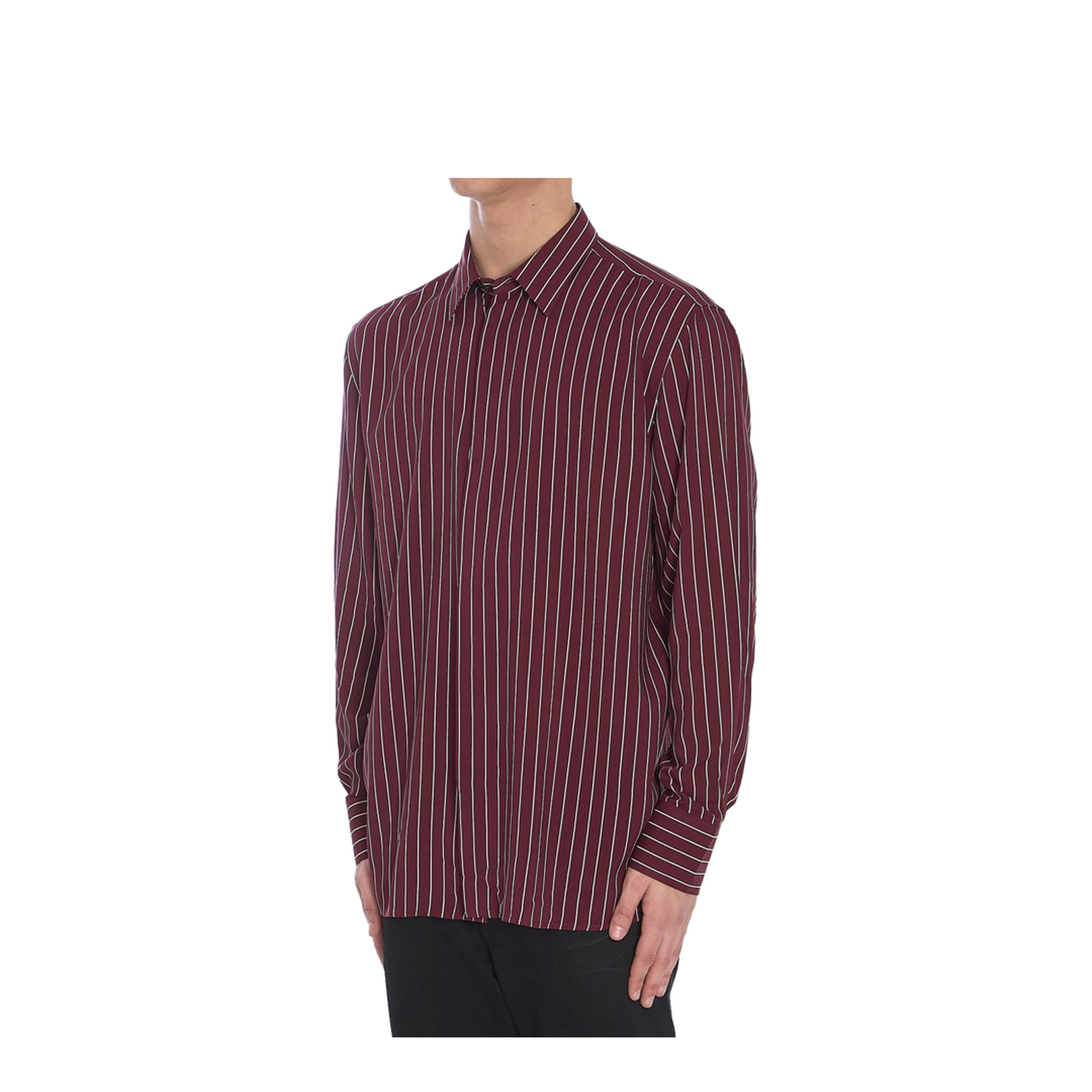 Bordeaux Striped Shirt