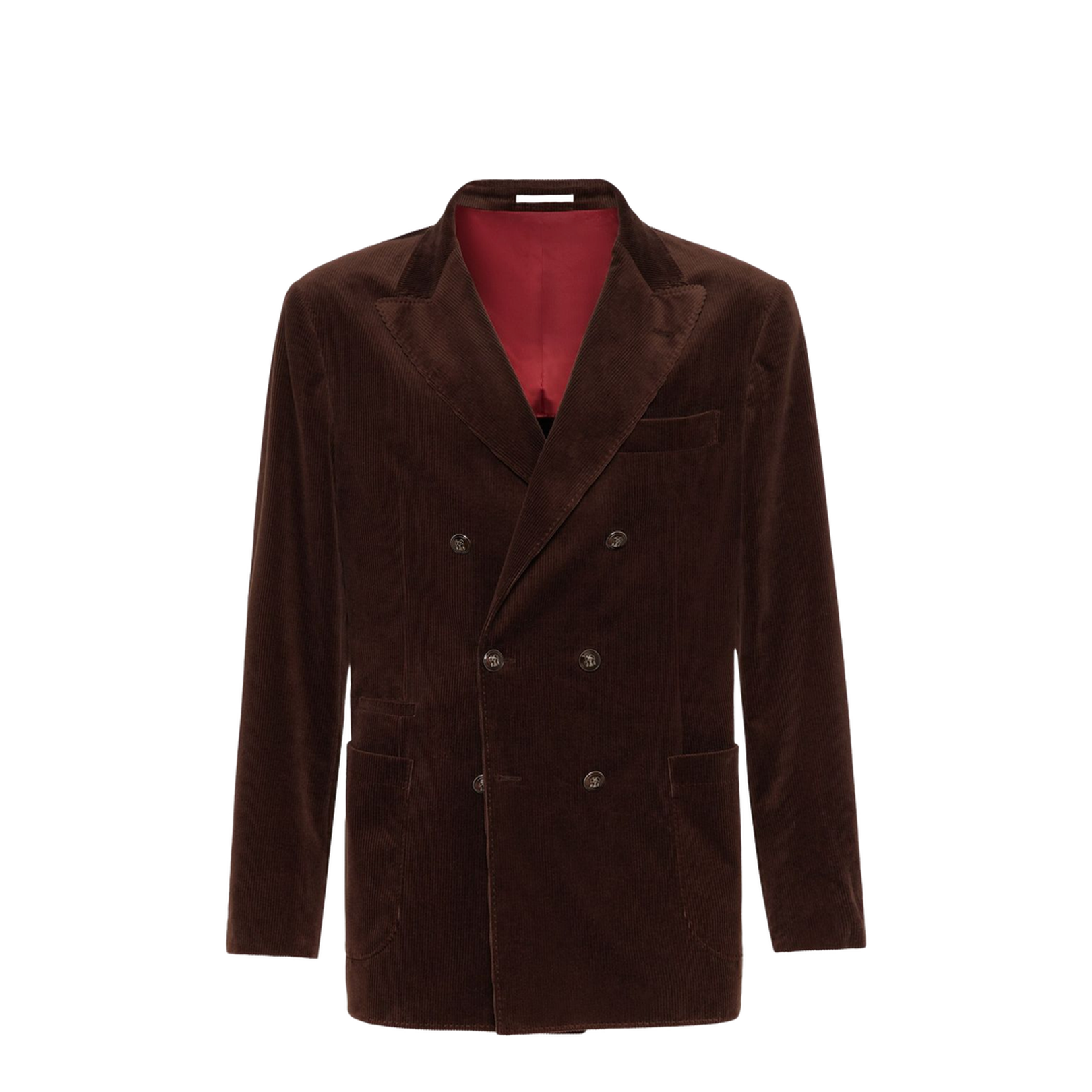 Cotton Double-Breasted Jacket