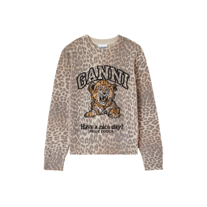 MAYFEYR - Ganni - Sweaters Leopard Print - A1150012859