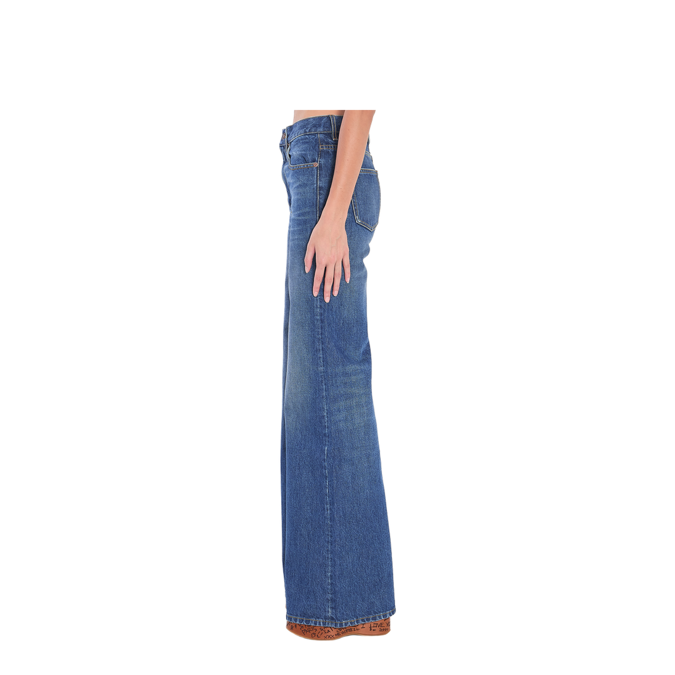 Wide-leg Jeans