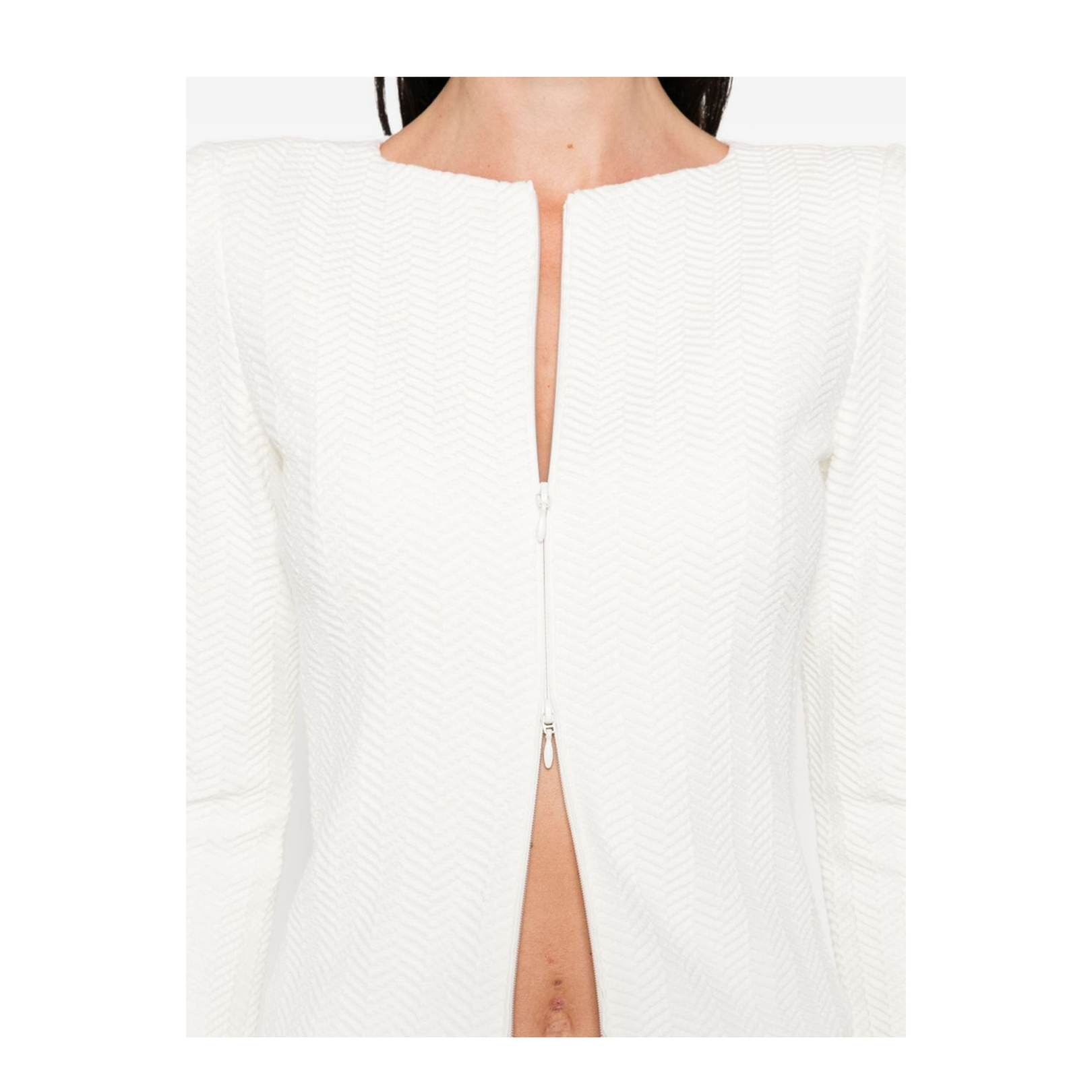 Cotton Blend Blazer Jacket