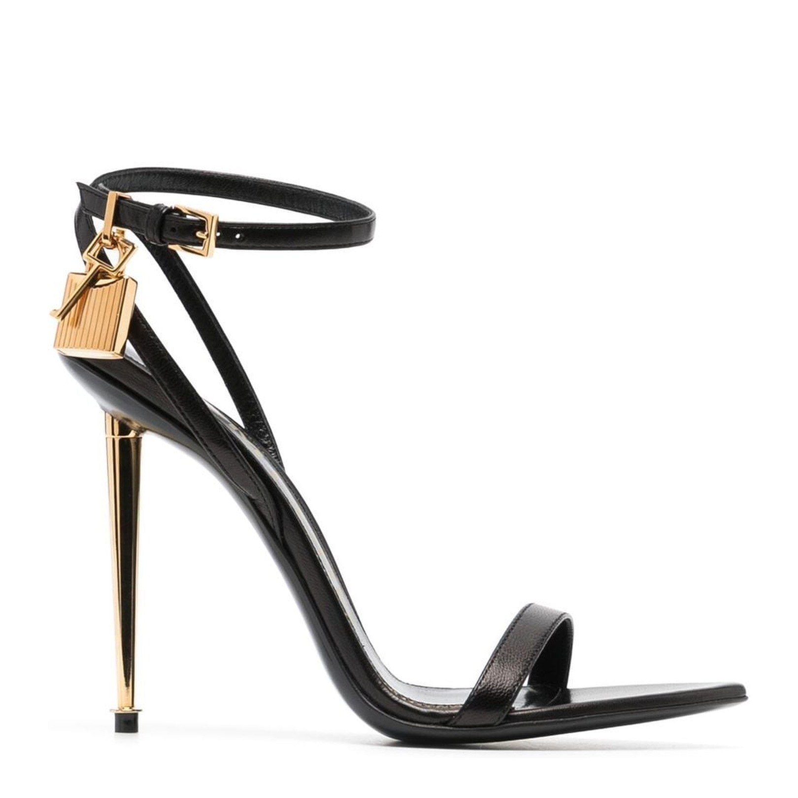 Padlock Leather Sandals