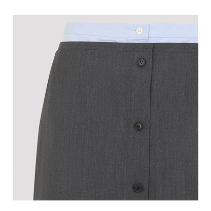 MAYFEYR - Prada - Wool Skirt - P169ISOOO6106F0480