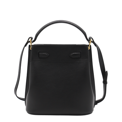 Islington Bucket Bag Small Classic Grain - Black