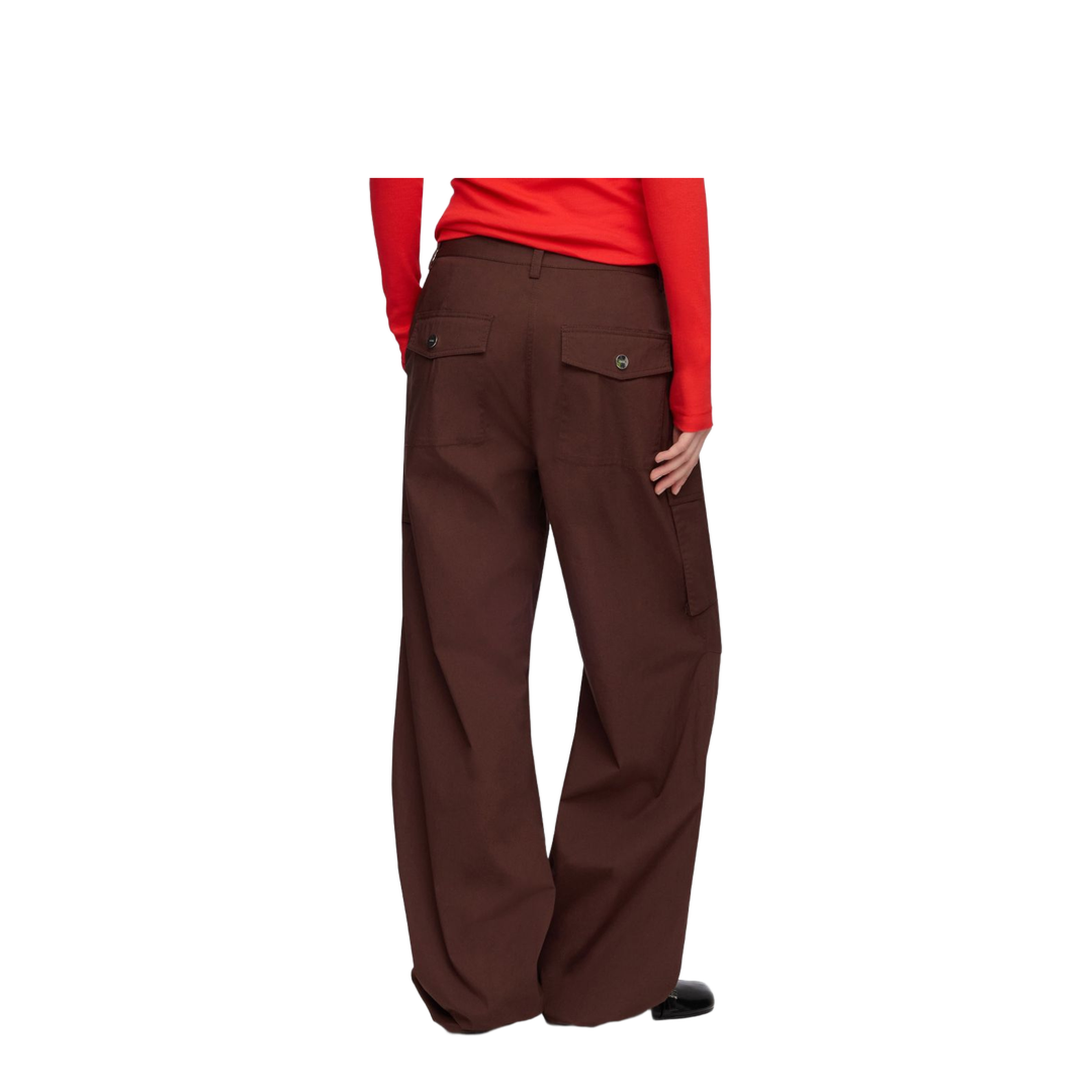 MAYFEYR - Ganni - Trousers Brown - A1080164979