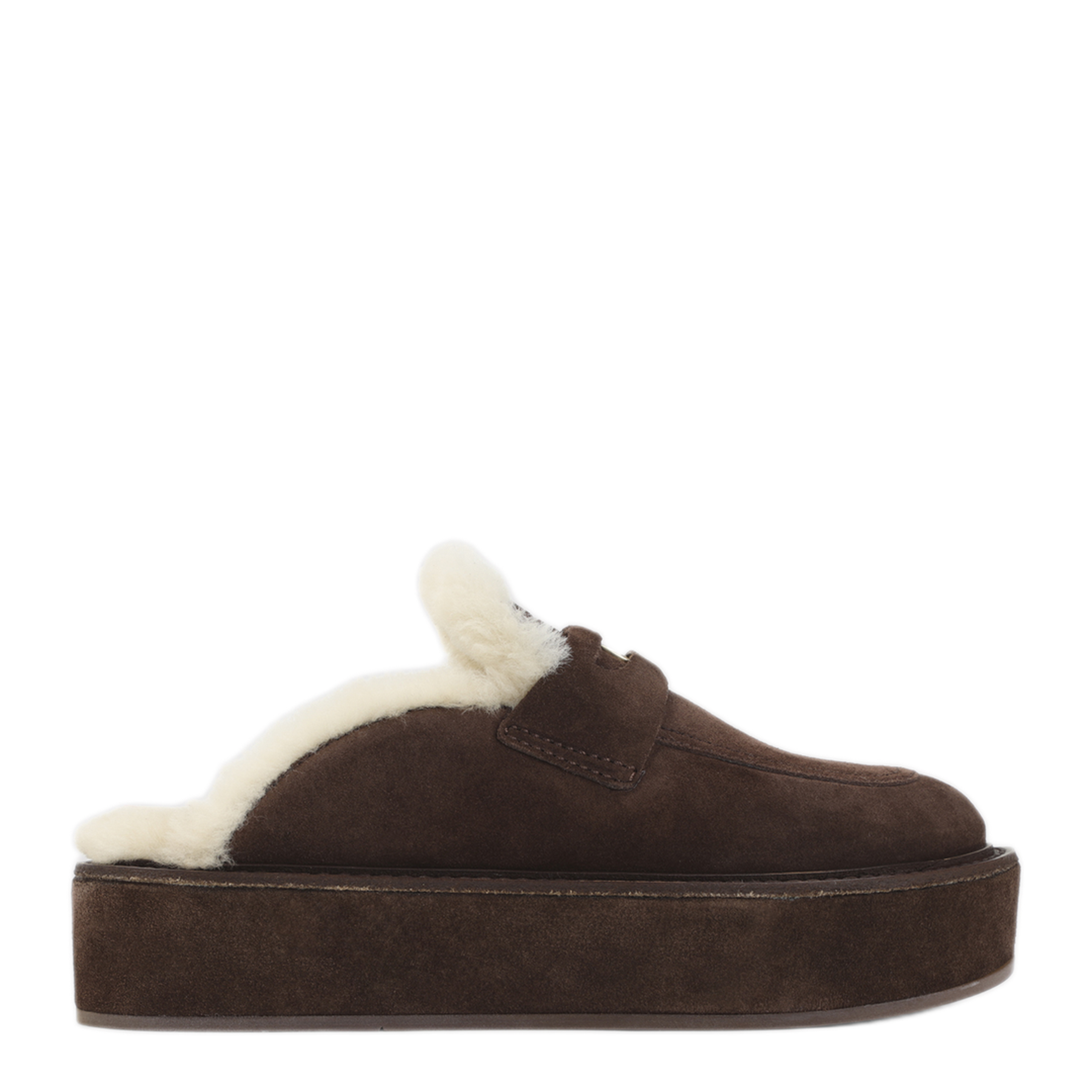 MAYFEYR - Miu Miu - Suede Sabot - 5R763EFZF40Z0GF0003