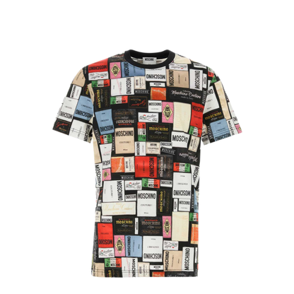 MAYFEYR - Moschino - Printed Cotton T Shirt - 262ZZ072952411888