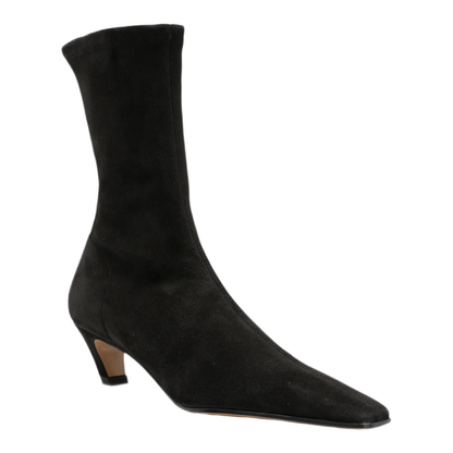 MAYFEYR - Khaite - Arizona 40 Suede Ankle Boots - F11221047