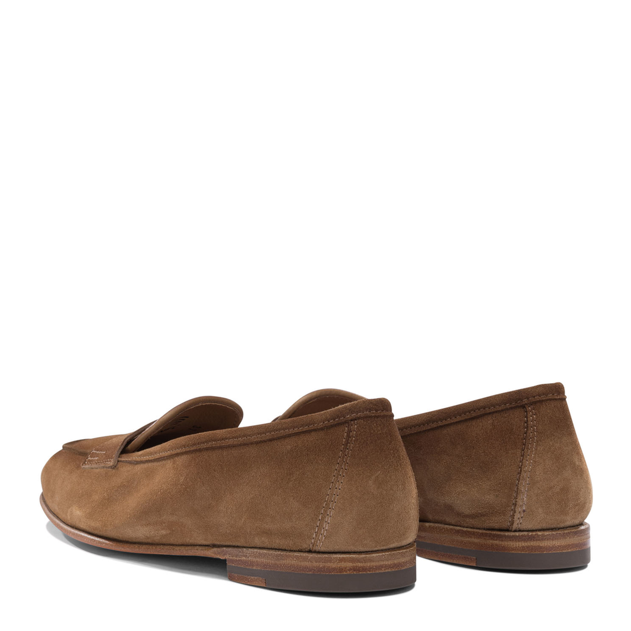 MAYFEYR - Santoni - Carla Suede Loafers - WUNY71031SA4SAEAC40C40