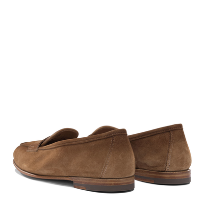 MAYFEYR - Santoni - Carla Suede Loafers - WUNY71031SA4SAEAC40C40