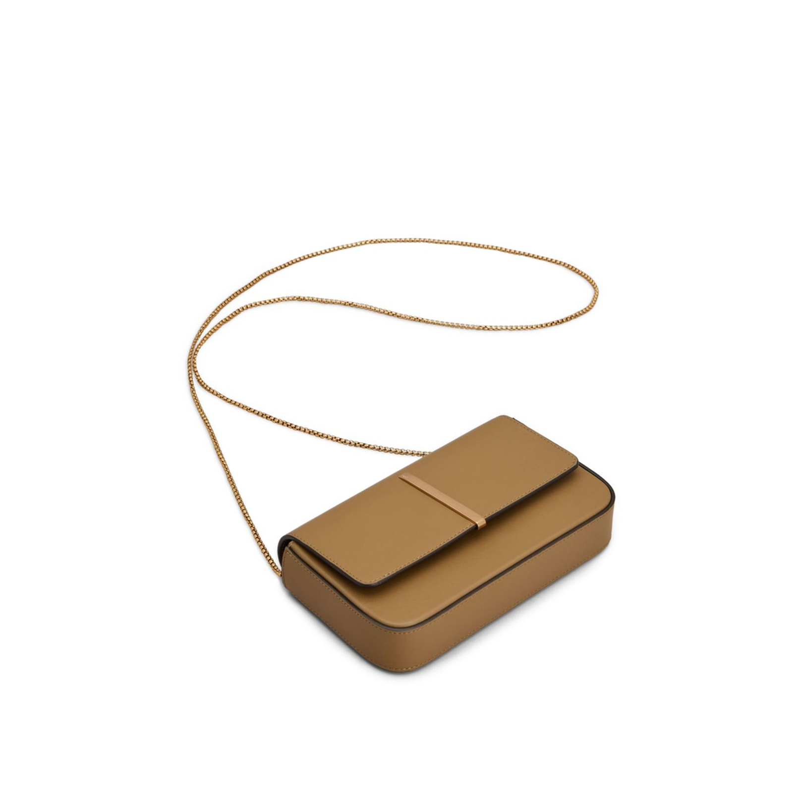 Flap Mini Bag in Leather