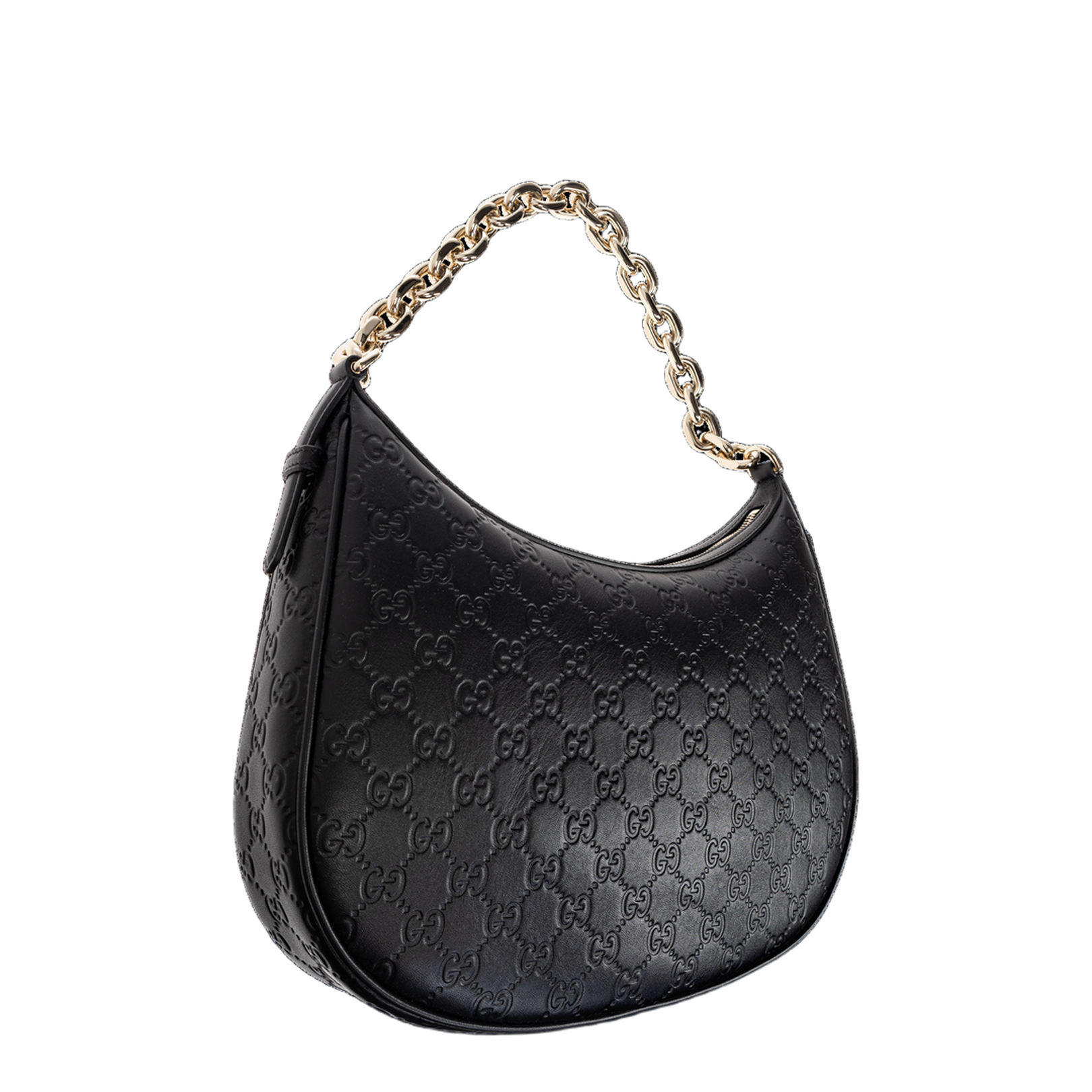 GG Emblem Large Shoulder Bag