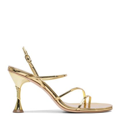 MAYFEYR - Studio Amelia - Helix 90Mm Heeled Sandals - F849CFSHELIX90GLD