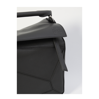 Large Puzzle Bag in Supple Grained Calfskin