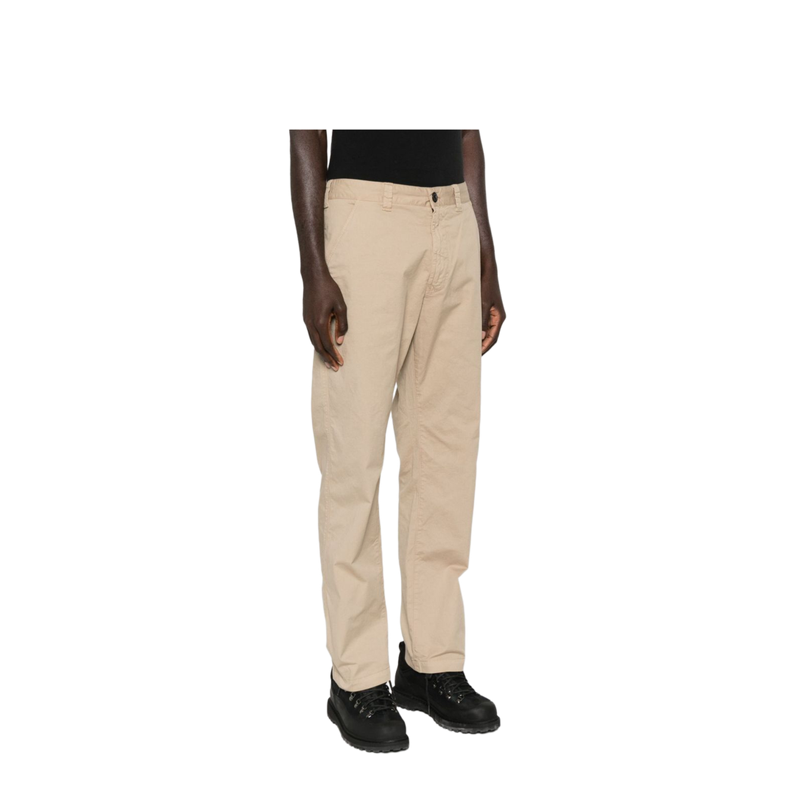 Logo Cotton Cargo Trousers