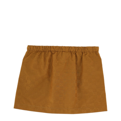 Miniskirt with GG Texture
