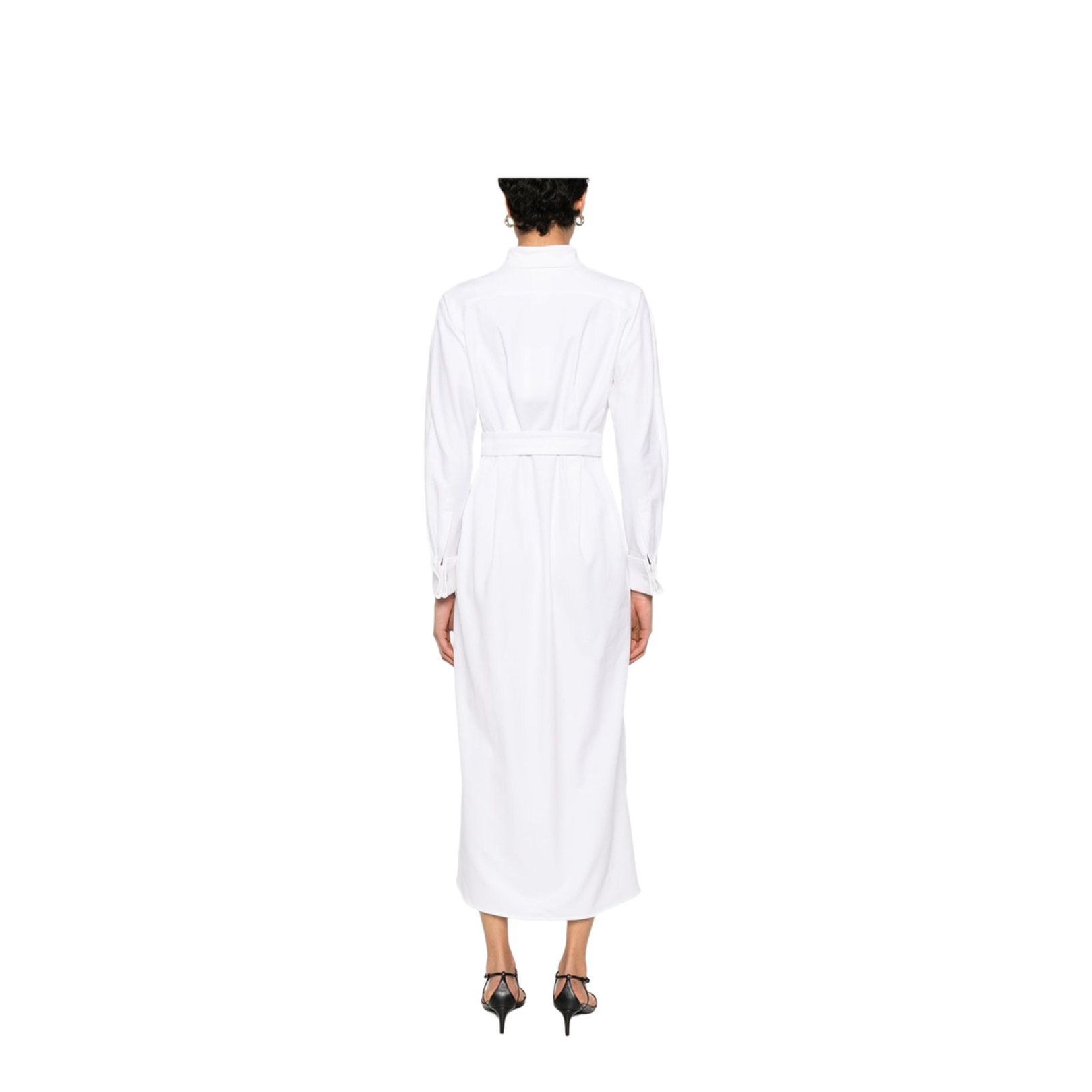 Cotton Long Shirt Dress