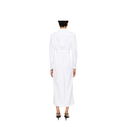 Cotton Long Shirt Dress