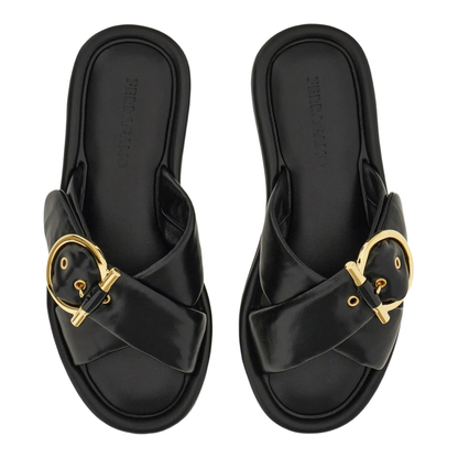 MAYFEYR - Ferragamo - Elyzia Leather Slide - 01L685793710