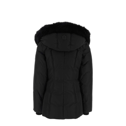 Black Polyester Down Jacket