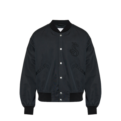 Logo Bomber Jacket - Black