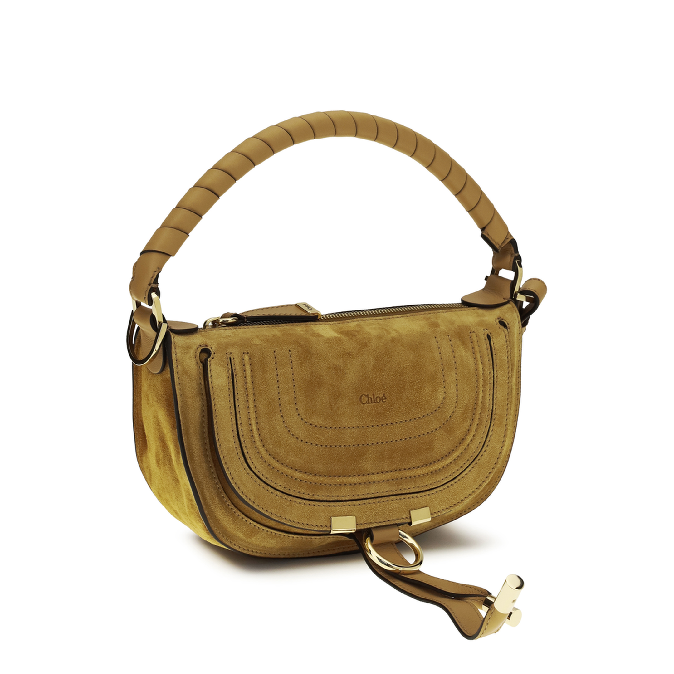 MAYFEYR - Chloè - Marcie Suede Mini Shoulder Bag - CH26SP927P37