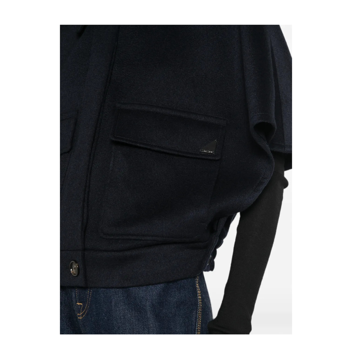 Midnight Blue Cashmere Dream Vest