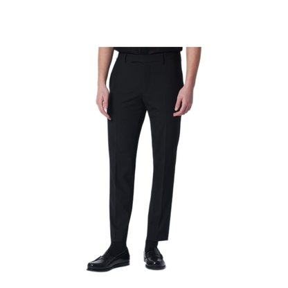 MAYFEYR - PT Torino - Black Wool Blend Trousers - COAFX0Z00FWDMA270990