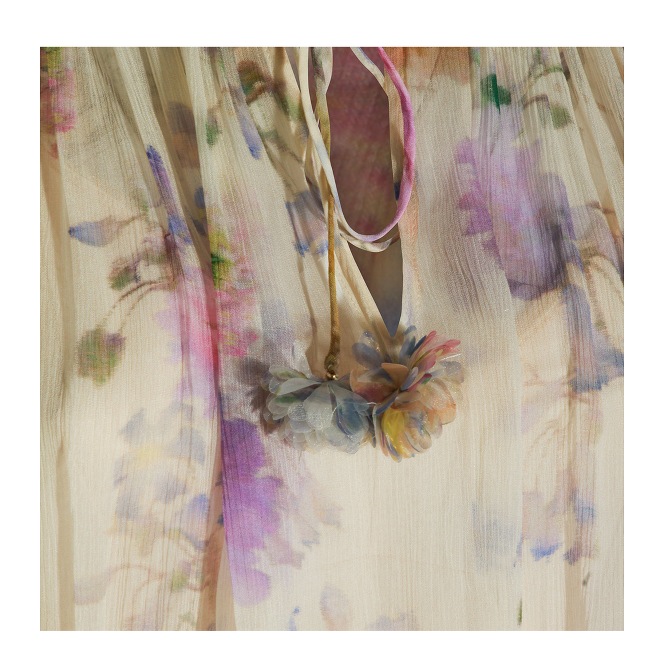Luna Ruffle Floral Blouse