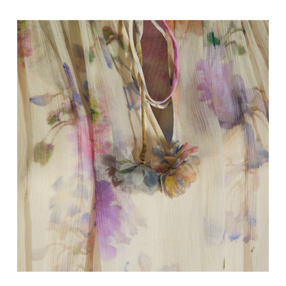 Luna Ruffle Floral Blouse