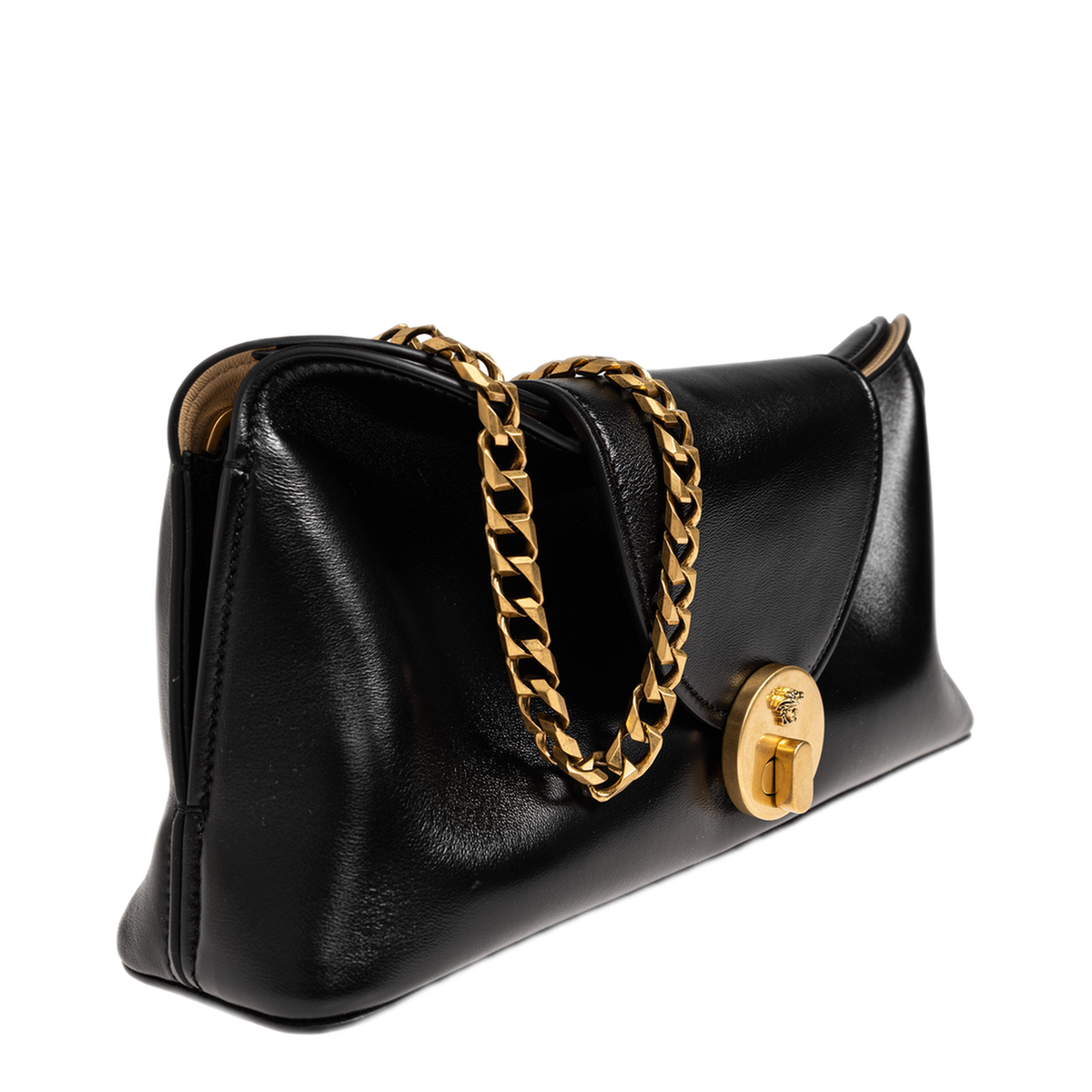 MAYFEYR - Versace - Black Nappa Leather Clutch - 10248601A174491B55J